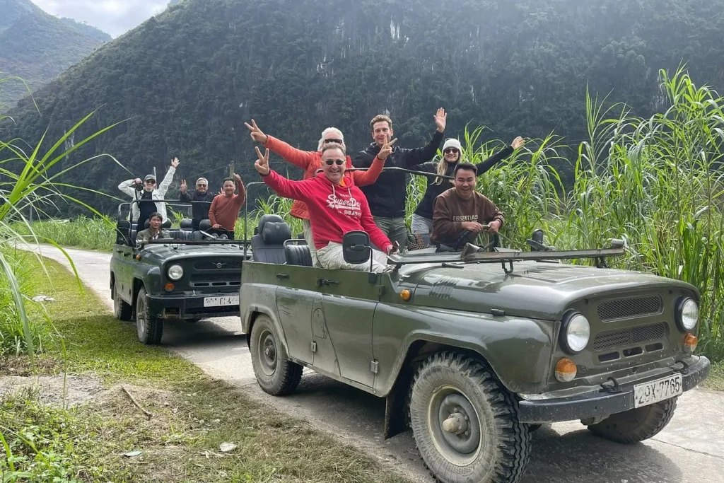 Jeep tours in Ha Giang