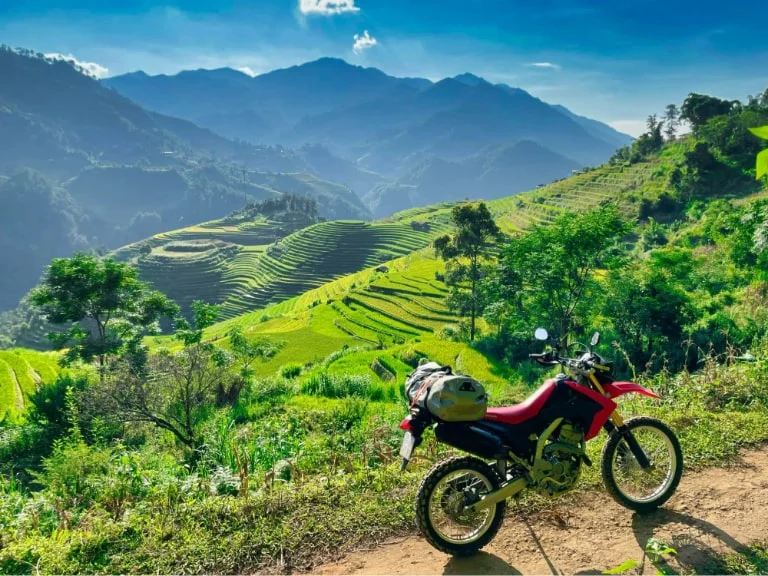motorbike rental guide in Ha Giang